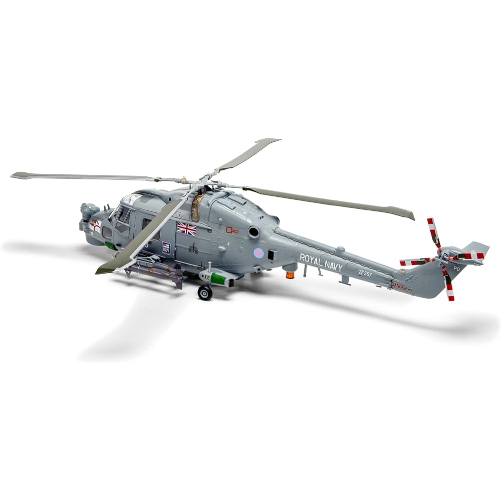 Airfix 1/48 Royal Navy Westland Lynx HMA8/Mk.88A/Mk.90B Plastic Model X-10107A