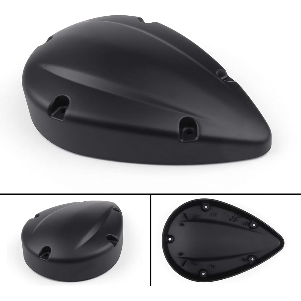 Bruce & Shark Air Cleaner Filter Cover H-O-N-D-A for Shadow Aero Spirit VT750 C C2 RS 2004-2017 Black M533-A004-Black~BR