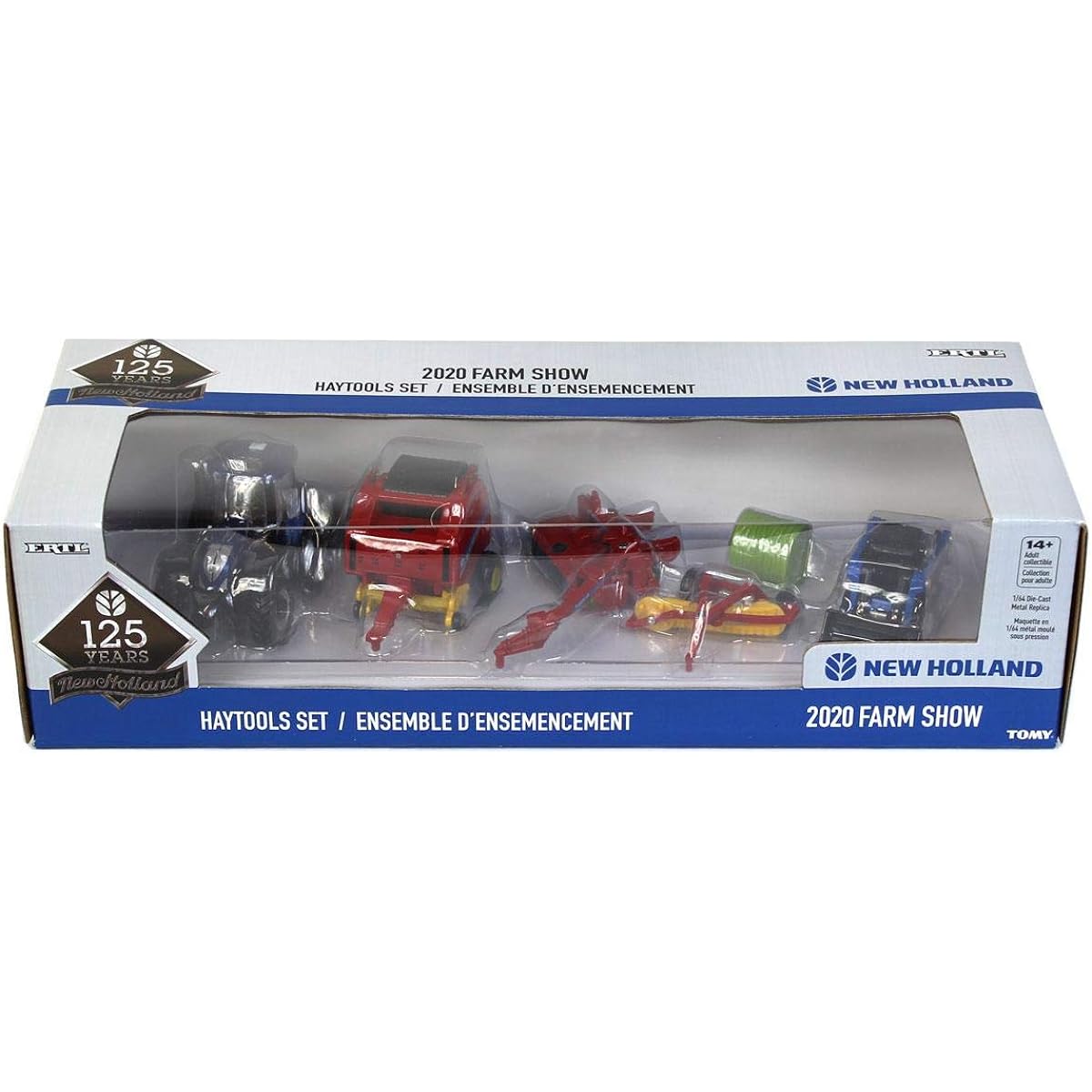 ERTL 1/64 New Holland 75th Anniversary Set One Time Production New Holland 125th Anniversary 13995