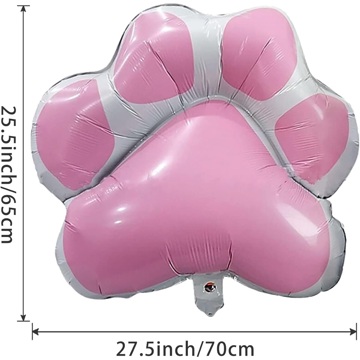 Foot Foil Balloons Pet Feet Mylar Balloons Baby Shower Birthday Party Decorations 3pcs Pink