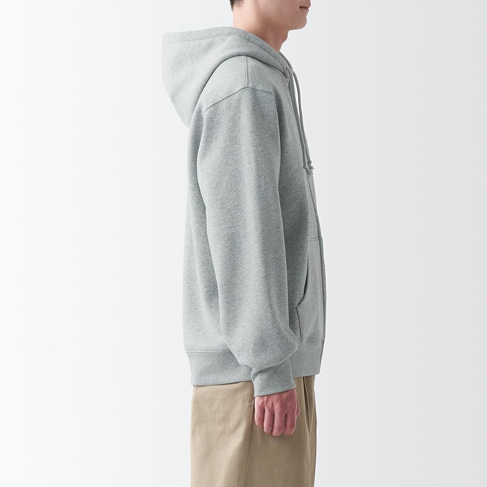 [MUJI] Parka Sweatshirt Full Zip Parka Men's AB1LVA3A
