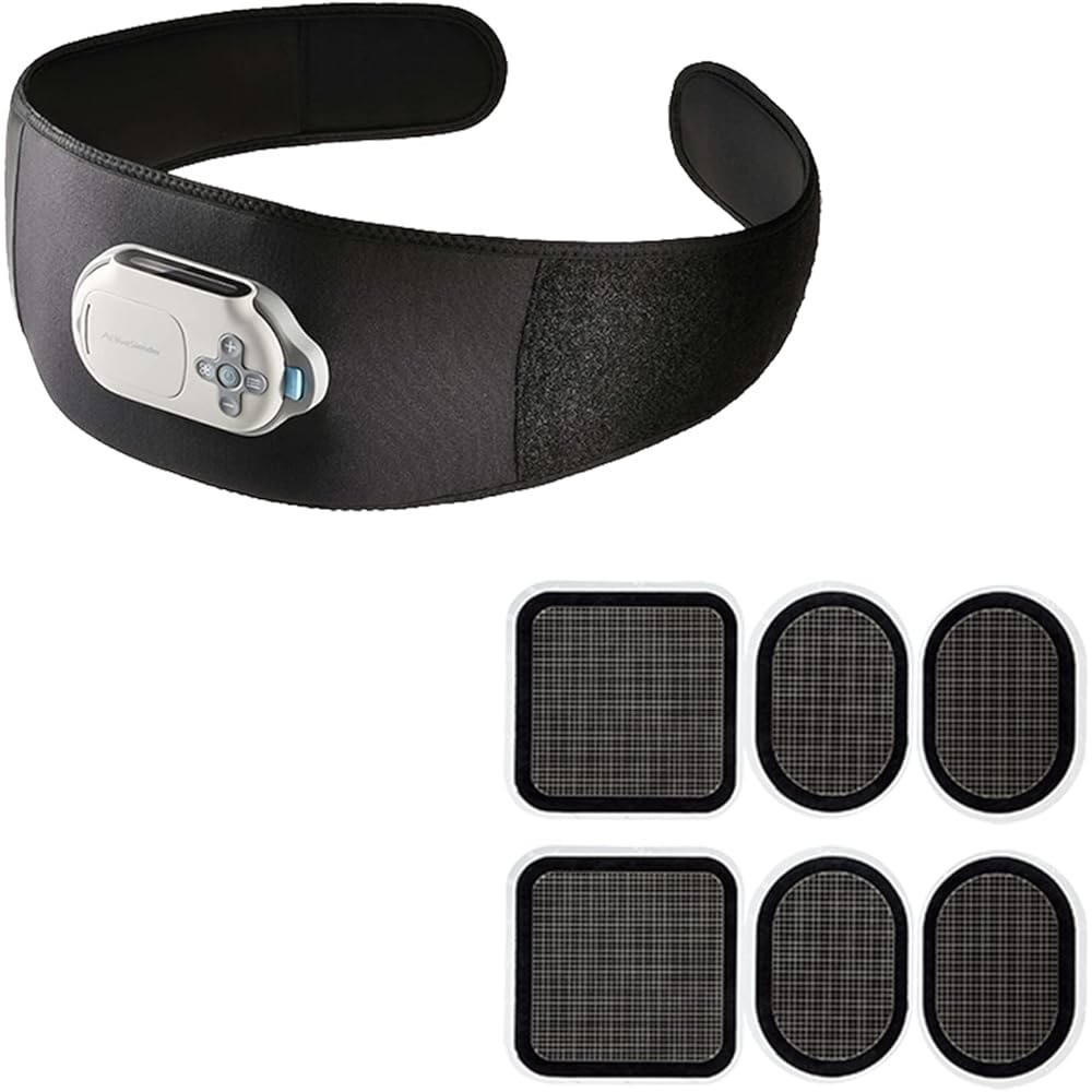 Shop Japan Active Slender Ab Belt Pad 2 Set/Replacement Pad Belt Type EMS Device Abdominal Muscle Diet Muscle Training [Genuine Product]