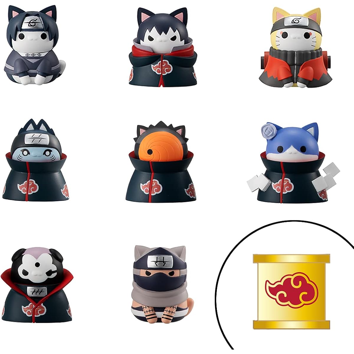 MegaHouse - NARUTO Shippuden Nyart Defense Battle Mini Figure