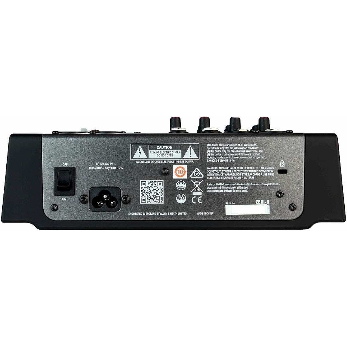 ALLEN＆HEATH ZEDi-8 hybrid mixer (ZEDi8/X)