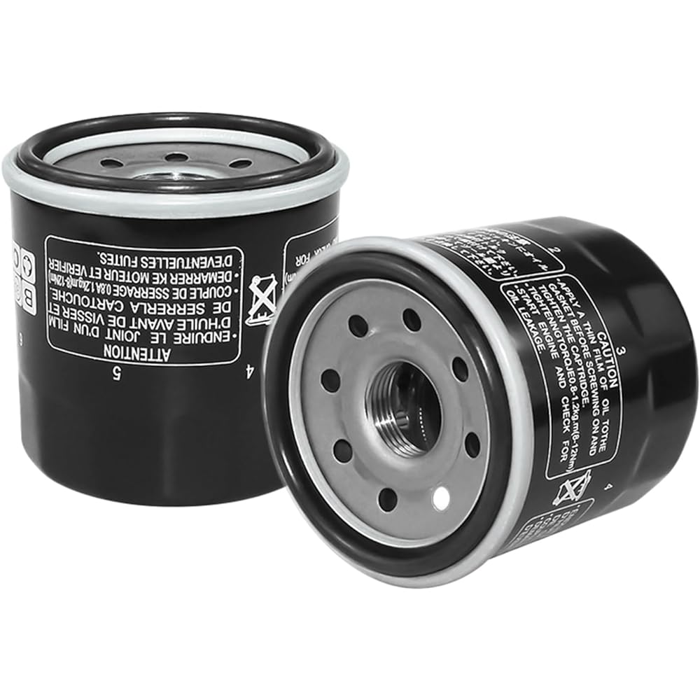 Motorcycle Oil Filter Triumph Daytona 600 650 675 SE 675R 955i Legend TT 885 Rocket 3 III Scrambler 865 Speedmaster (Color: Black 3)