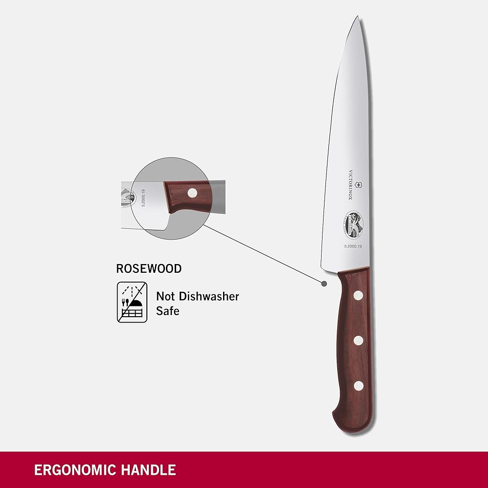 VICTORINOX Carving Knife Gyuto Knife Wood 19cm 5.2000.19G