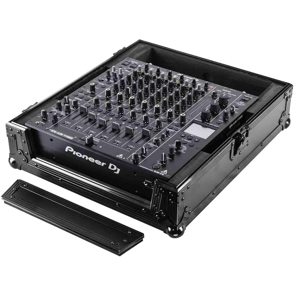 ODYSSEY ATA Flight Case in Black FZDJMV10BL Hard Case for DJM-V10