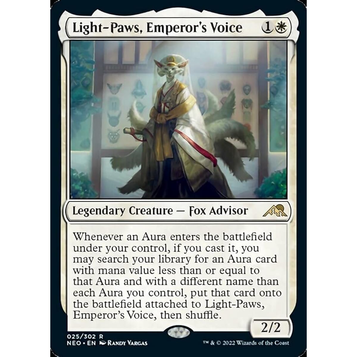 Magic: The Gathering Lightfoot Voice of the Emperor (025) Kamikawa: Neon Dynasty