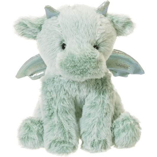 Apricot Lamb Toy Stuffed Green Stuffed Dragon Dinosaur Soft Cuddly Perfect for Kids (M, 12 Inches)