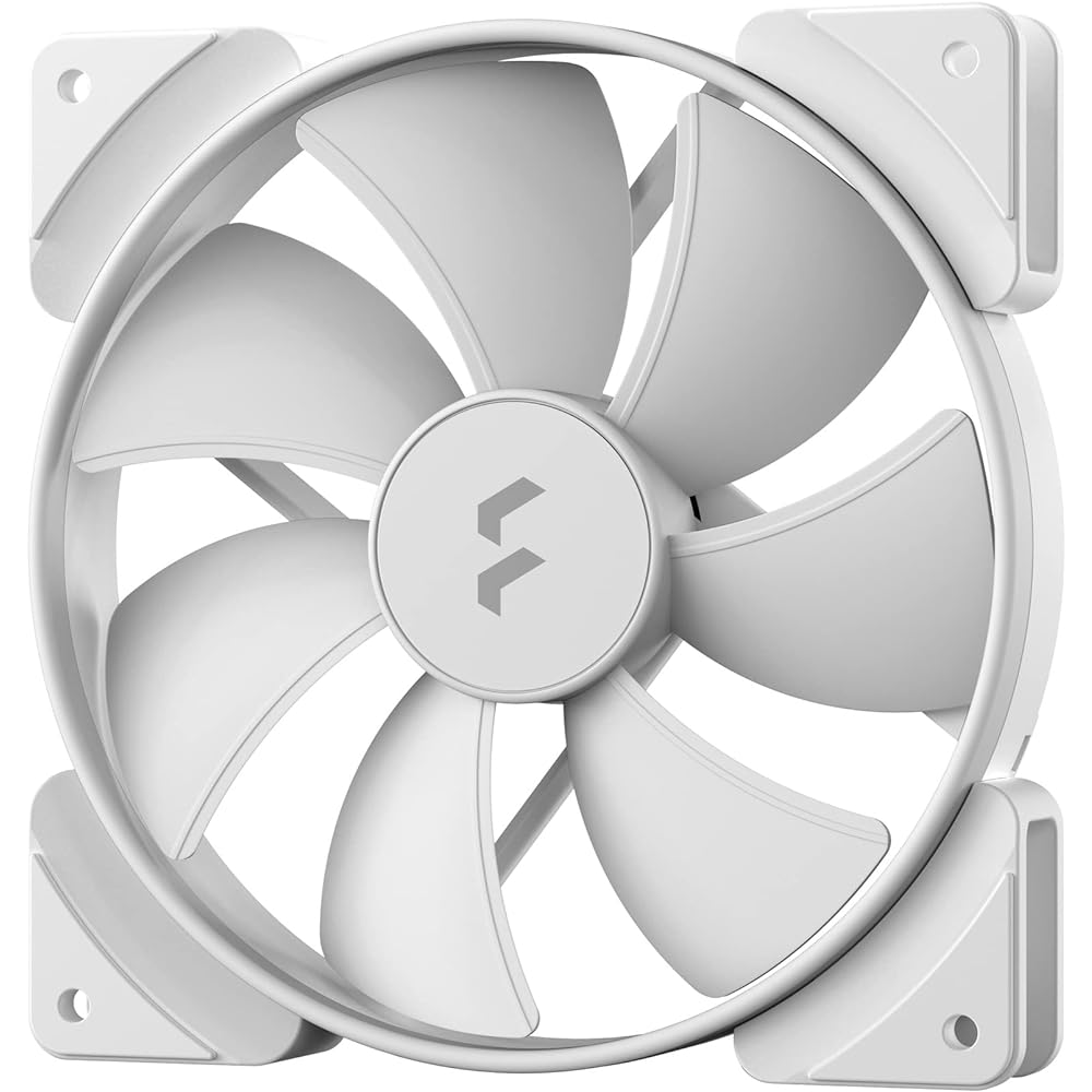 Fractal Design Prisma AL-14 PWM RGB White 140mm ARGB Compatible PC Case Fan FD-FAN-PRI-AL14-PWM-WT FN1751