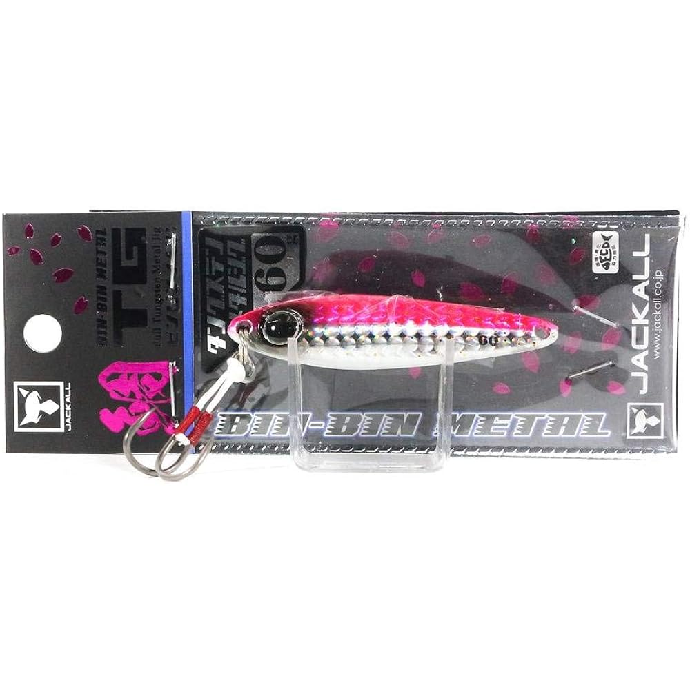 JACKALL Metal Jig Binbin Metal TG 60g
