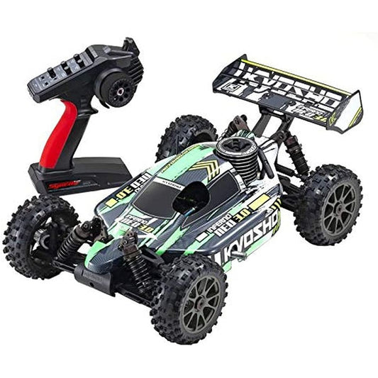 Kyosho Kyoso 1/8 Scale 21 Engine 4WD Racing Buggy Ready Set Inferno NEO 3.0 Color Type 4 Green Radio Control 33012T4