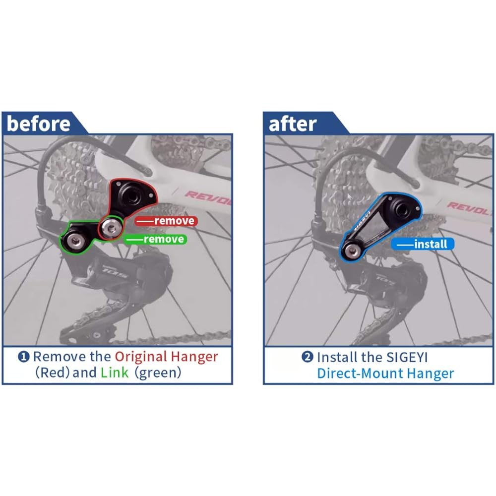 Direct mount derailleur hanger MRD-TH1 for MERIDA