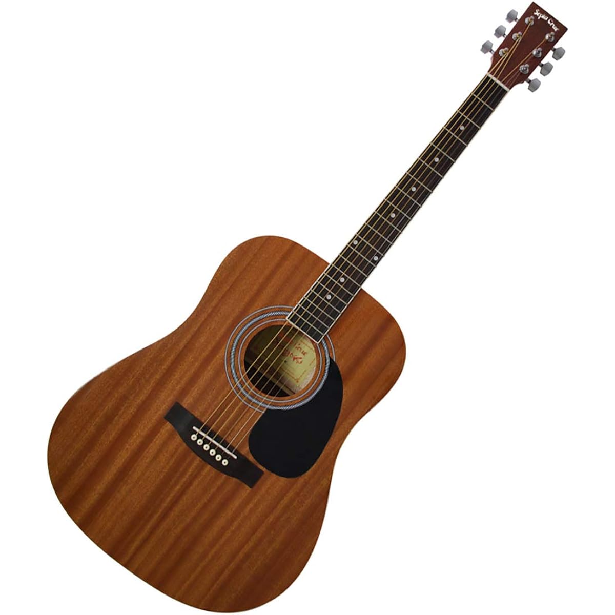 Sepia Crue WG-10 Mahogany Acoustic Guitar Beginner 12-piece Set Dreadnought Sepia Crue