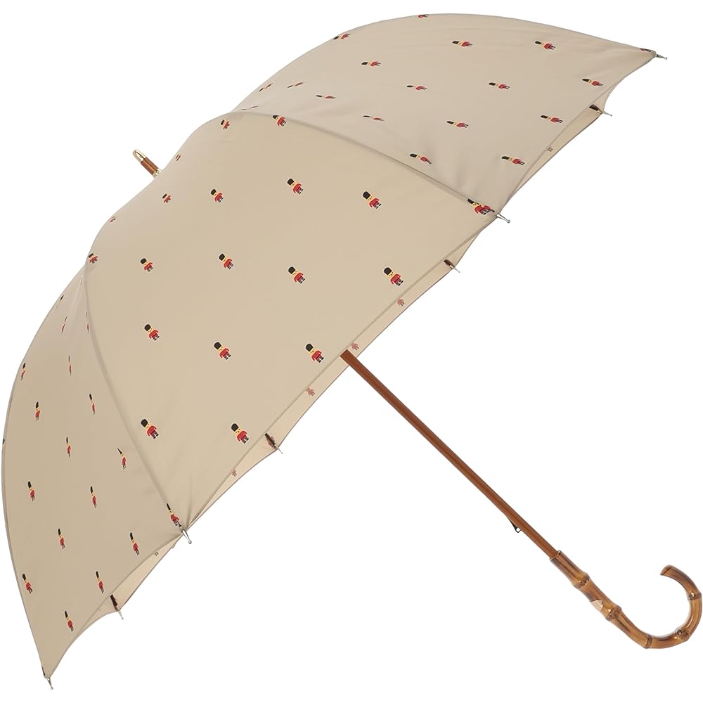 Moonbat [Macintosh Philosophy] Umbrella Long Umbrella Short Type UV Protection BEAR 21-431-10974-00 Beige
