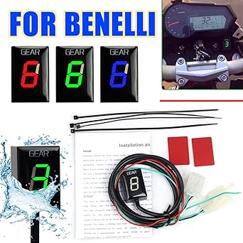 Speed Display Meter Motorcycle Accessories Gear Indicator Display Direct Mount Speed Digital Meter Benelli TNT125 BJ125-3E TNT 125 BJ-125-3E