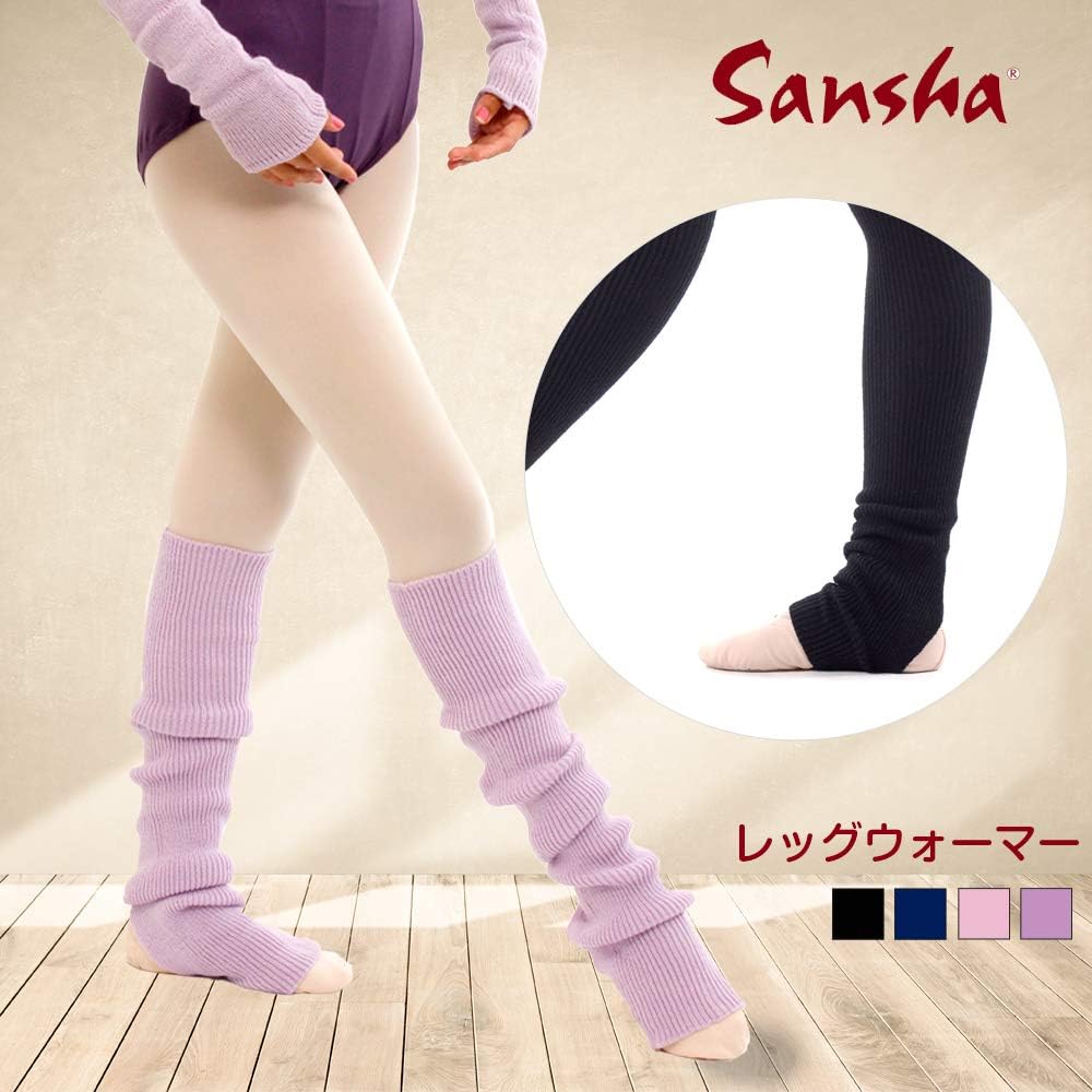 Warm-up for ballet [Sansha Jr. & Adult] 004 Leg warmers 67cm