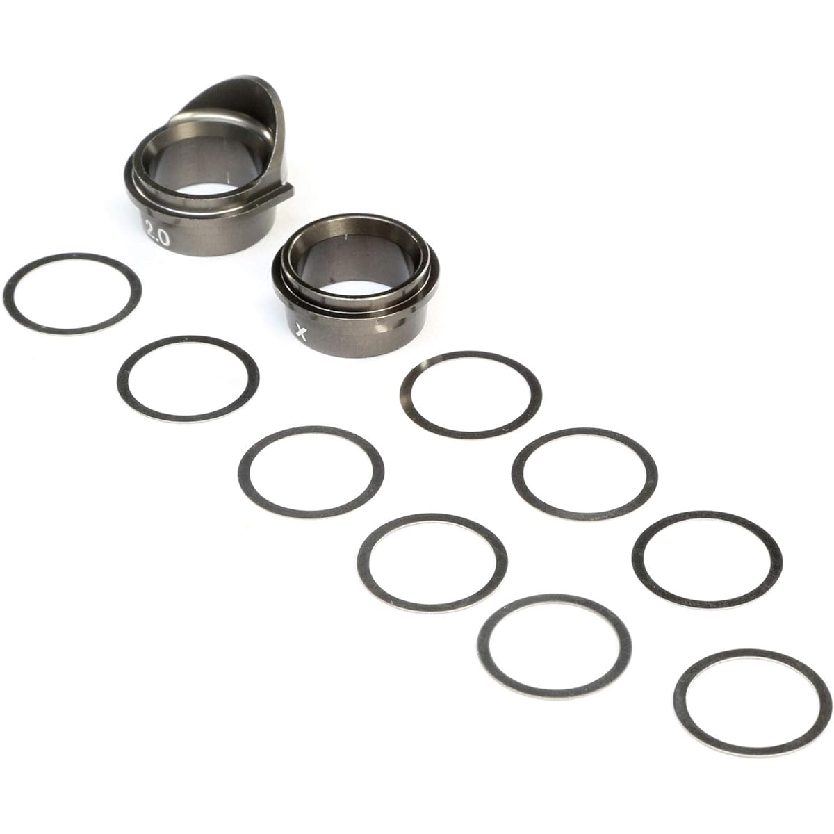 TEAM LOSI RACING Rear Gearbox Bearing Insert Aluminum: 8X 8XE TLR242026