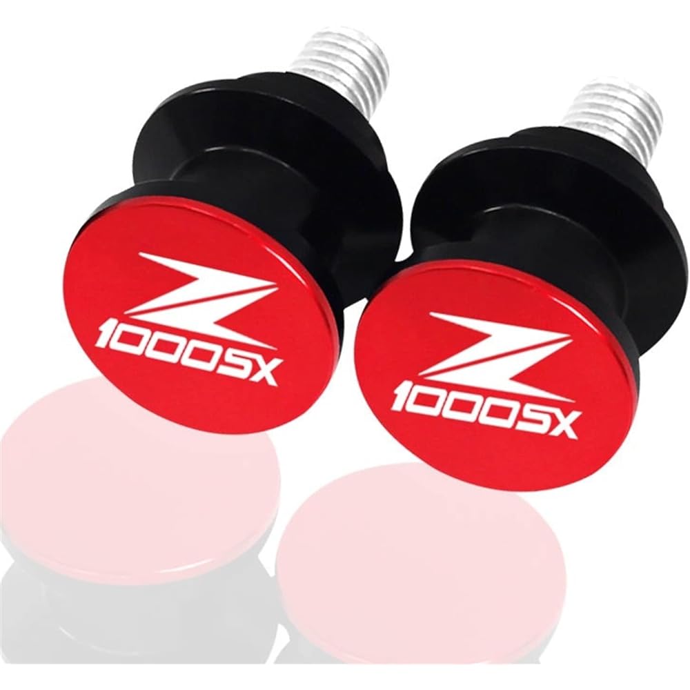 DOOREX M8 Motorcycle Accessories CNC Swingarm Spool Kawasaki Z1000SX Z1000 SX 2015-2021 8mm Slider Stand Screw Z1000sx Swingarm Slider Spool (Size: A Titanium)