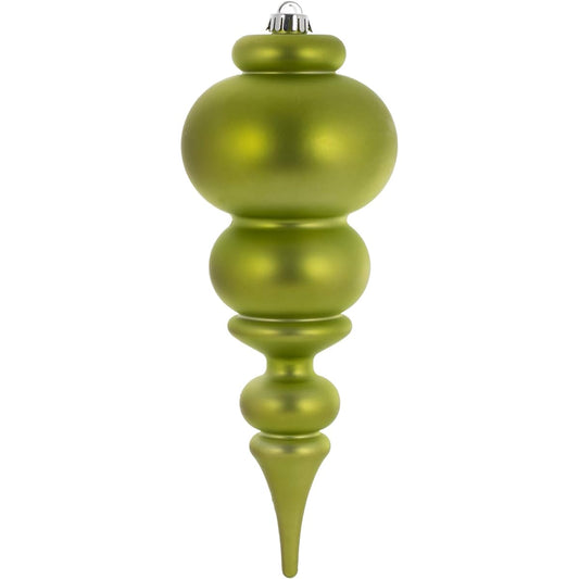 Vickerman Finial Ornament 14 inch Lime
