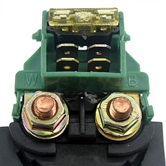 Motorcycle Starter Relay Kawasaki ZX600 Ninja 600R 1988-1997 600 1988-1989 600RX 1987 12V Starter Solenoid Ignition Key Switch Starting Relay