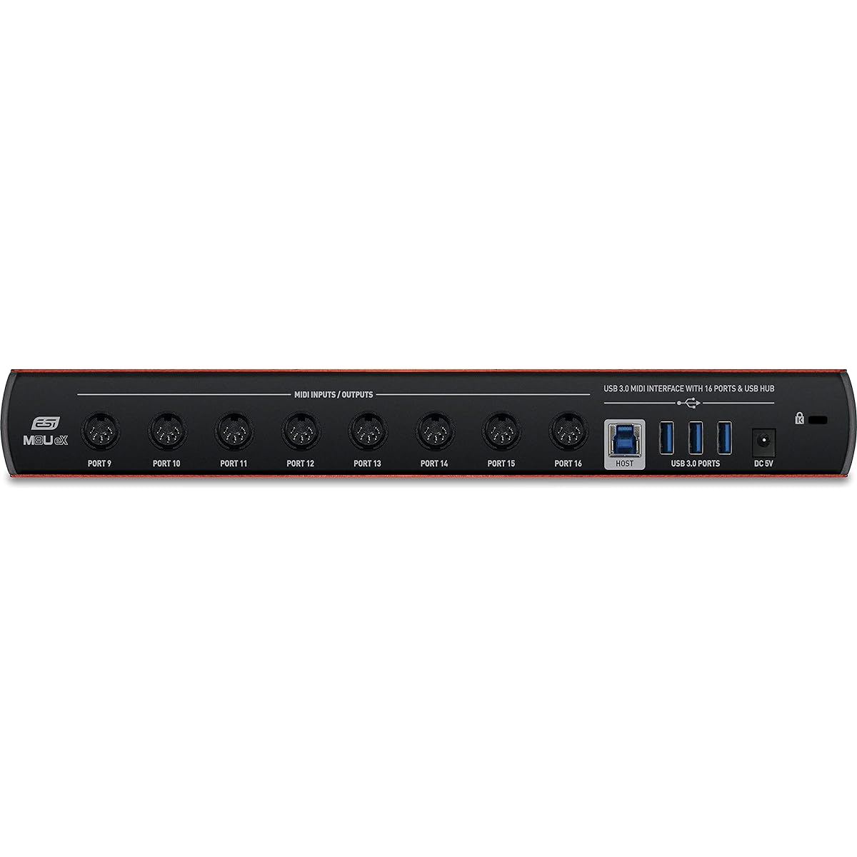 ESI M8U eX [USB 3.0 MIDI interface] 16 ports IN/OUT dual use
