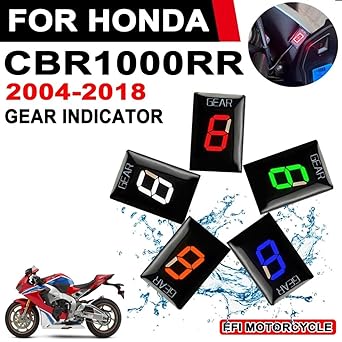 Digital Meter Display For Honda CBR1000RR CBR 1000RR CBR1000 RR 2004 2005-2016 2017 2018 Motorcycle Accessories Gear Indicator Speed Display Meter Indicator Meter Display