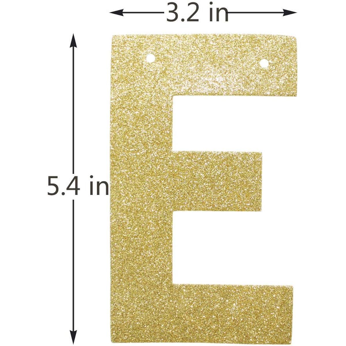 Happy 1st Bee Day Banner Fun Gold Glitter 1st Birthday Party Sign Paper Decoration Supplies