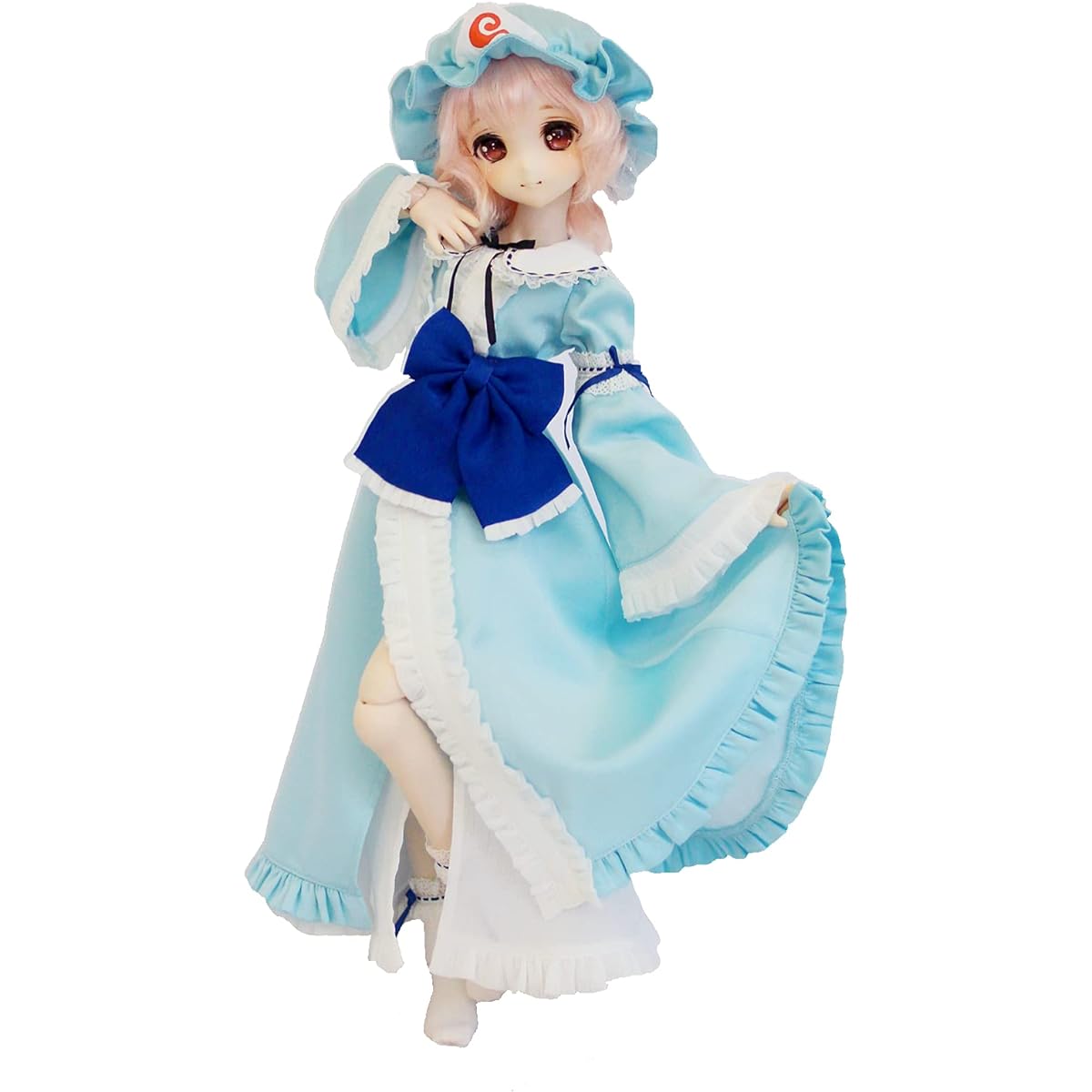 [Petite Marie] 1/3 MDD compatible Touhou Project Yuyuko Saigyouji Yuyuko Japanese clothing dress costume 40cm doll BJD doll clothes [Petite Marie] [No.0052] *Doll is not included.