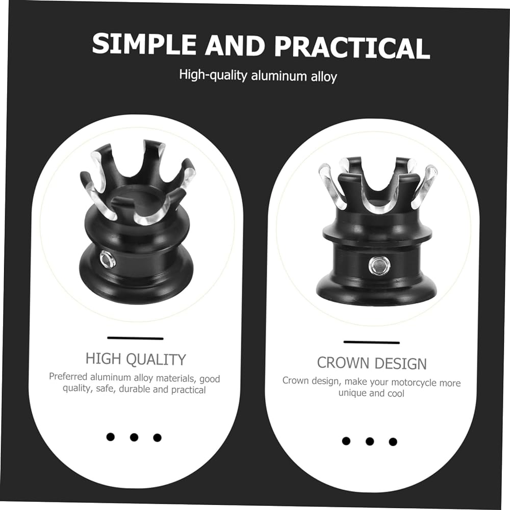 Homoyoyo 16 Pieces Engine Screw Tank Cap Bike Gas Tank Cap Cap Aluminum Creative Tank Cover Bike