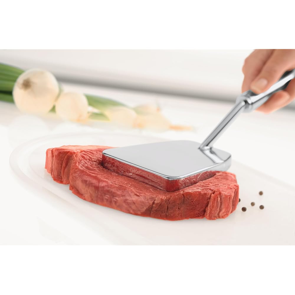 (Meat Pounder) - Rosle Stainless Steel 31cm Heavy Weight Meat Tenderizer