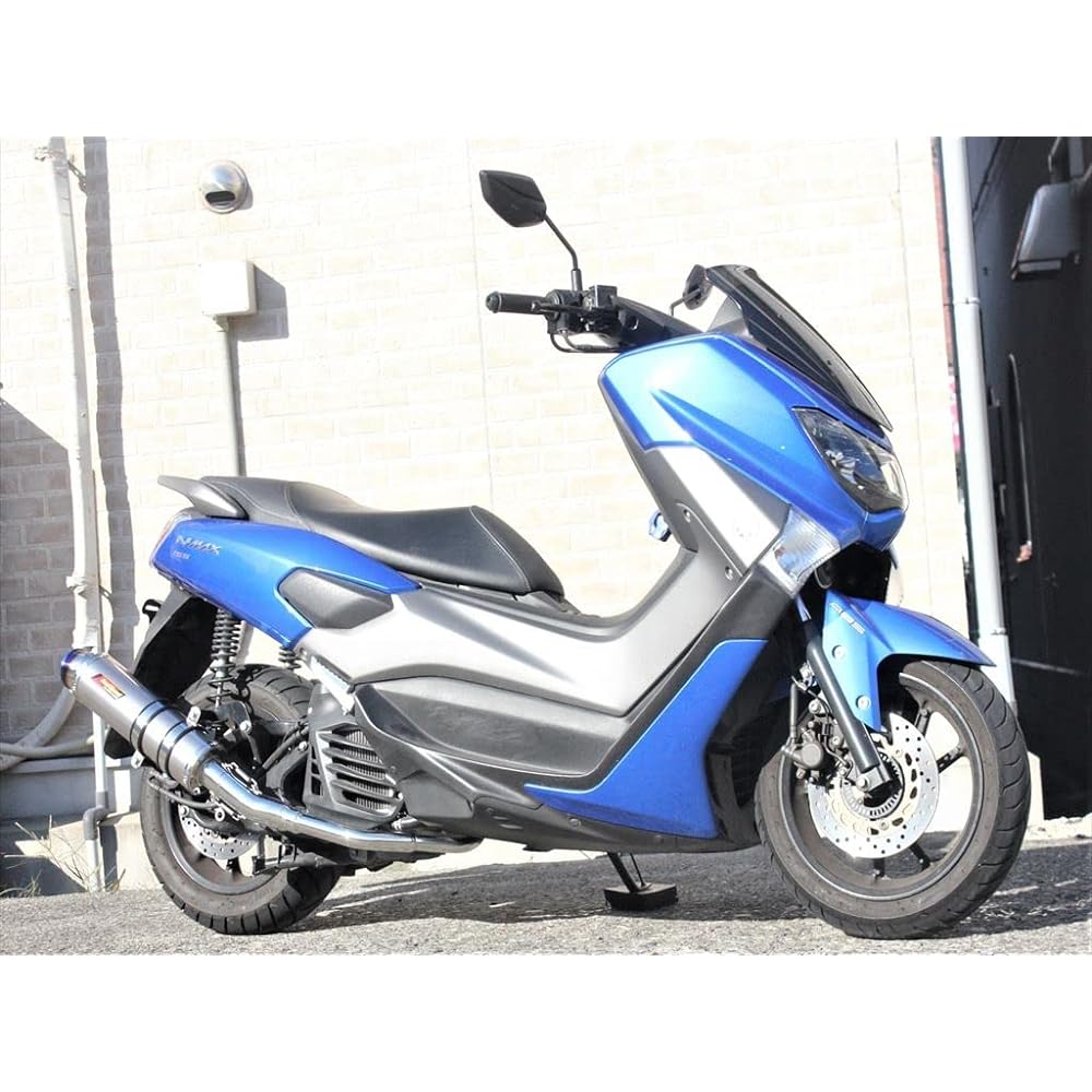 Realspeed Yamaha NMAX125/NMAX155 (SE86J/E3P8E/SED6J) Bike Muffler Meteo Titanium Solid Muffler N-MAX 125 N-MAX 155 N-MAX RSP-MET-205