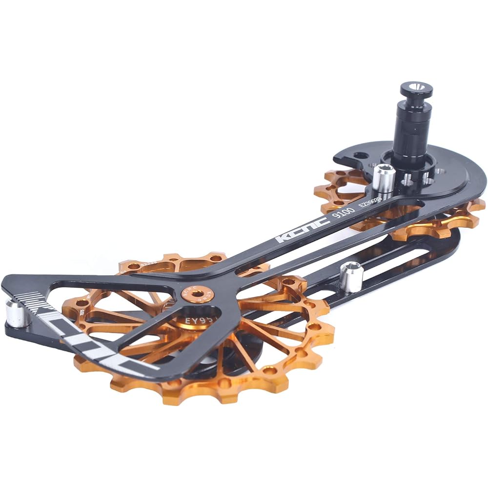 KCNC Bicycle Derailleur Pulley 7075 Aluminum Alloy Big Pulley Bicycle Pulley Compatible with R9100 R9150 R8000 R8050 [Parallel Import]