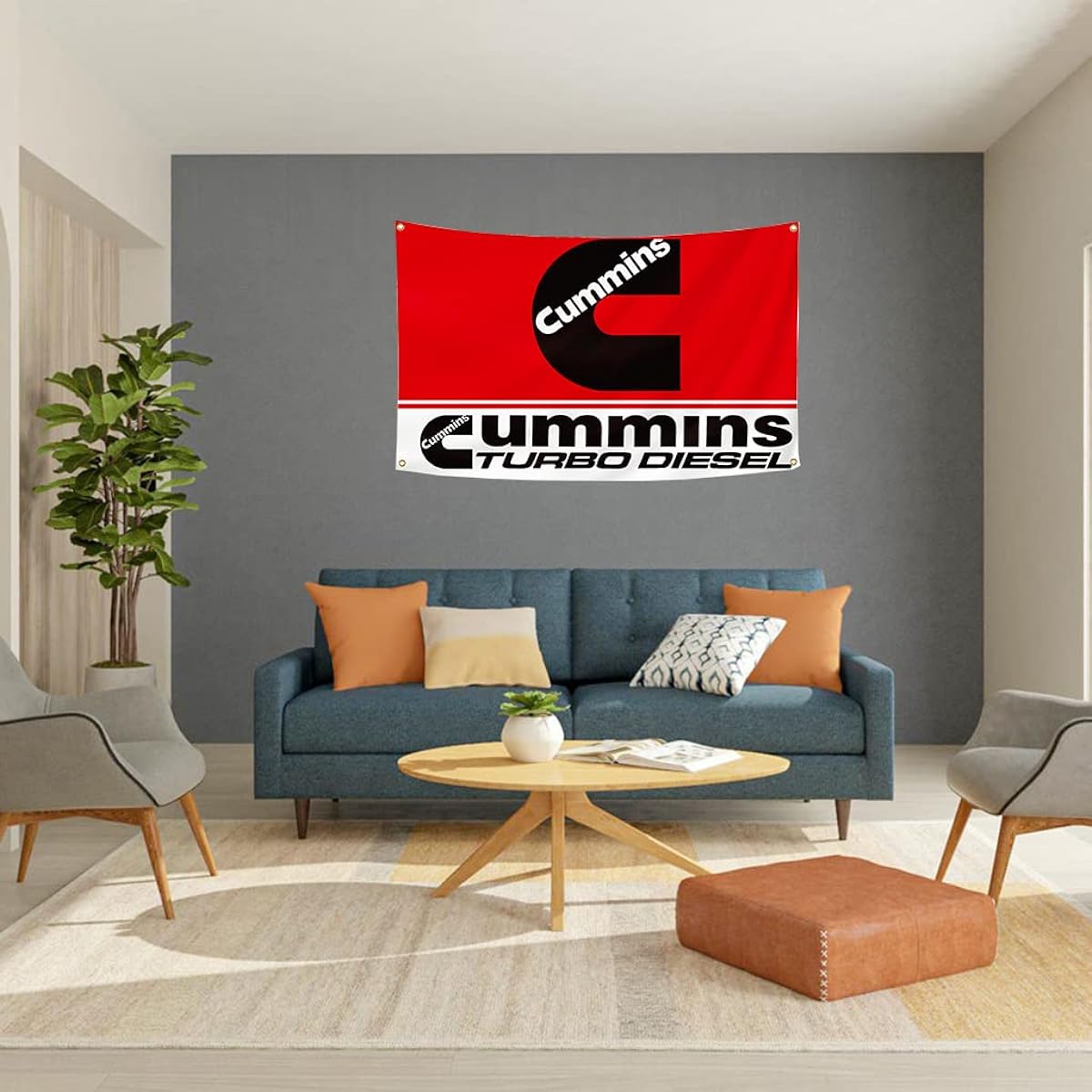 Cummins lag 3x5ft tools wall banner living room college dorm decor