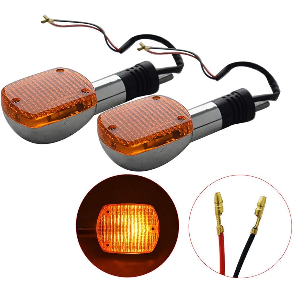 LABLT Motorcycle Turn Signal Light Replacement for Honda Shadow VT VLX Steed Rebel 250 Magna VTX