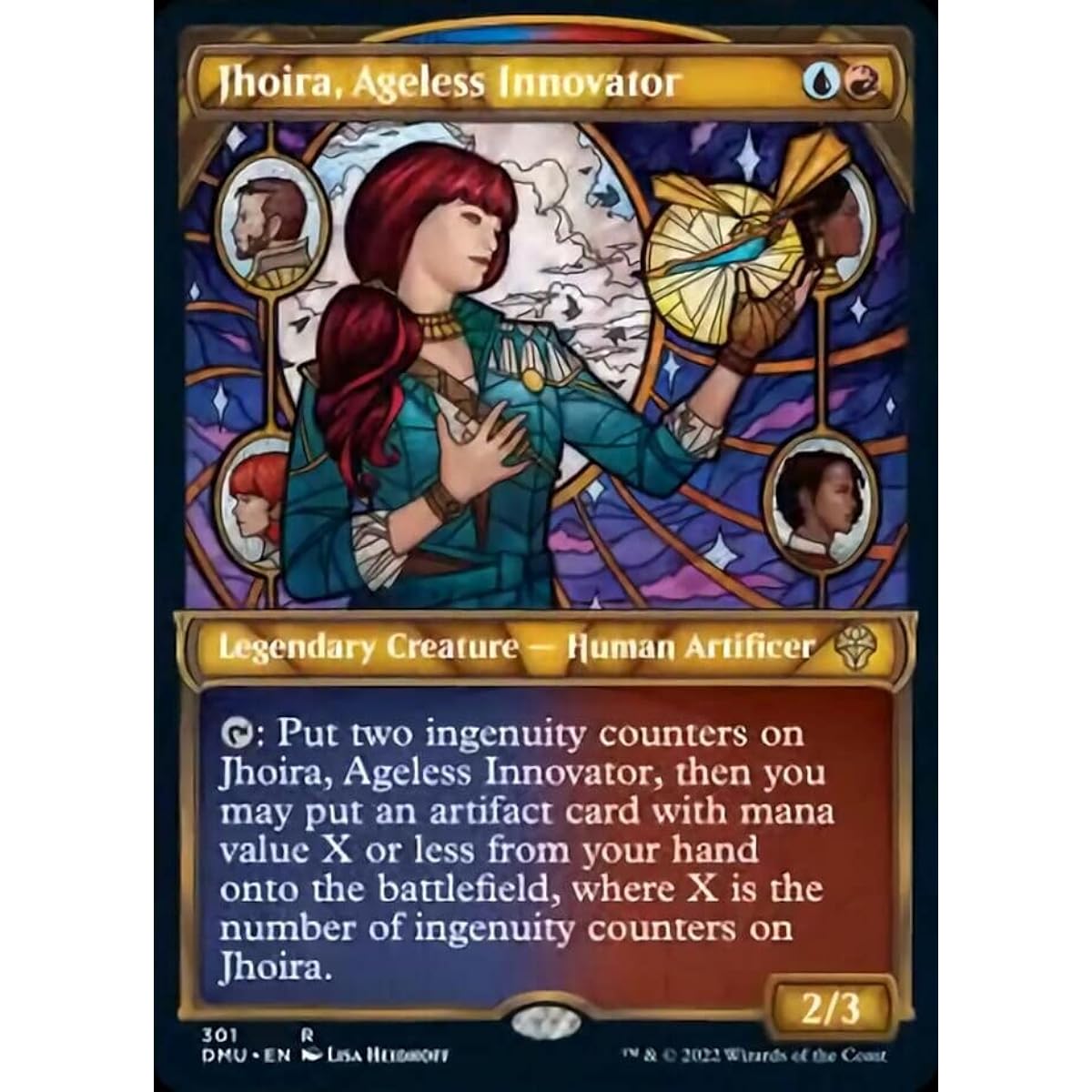 Magic: The Gathering - Jhoira, Ageless Innovator (301) - Showcase - Dominaria United