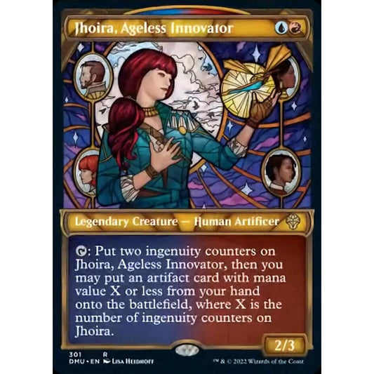 Magic: The Gathering - Jhoira, Ageless Innovator (301) - Showcase - Dominaria United