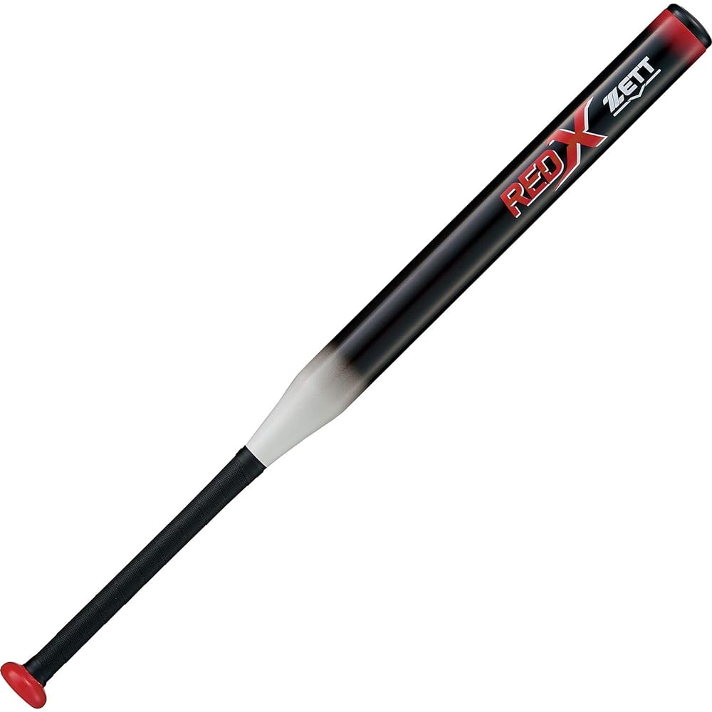 ZETT Softball Bat RED-X Made of Extra Super Duralumin Compatible with Rubber Ball No. 2