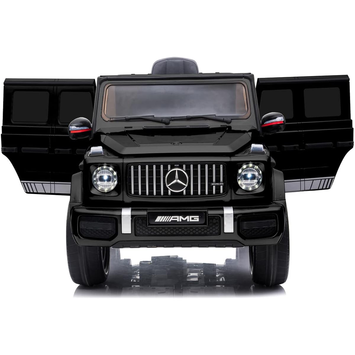 AIJYU TOYS Electric Ride-on Radio Control Mercedes Benz AMG G63 Kids Car [BBH0002] (Black)