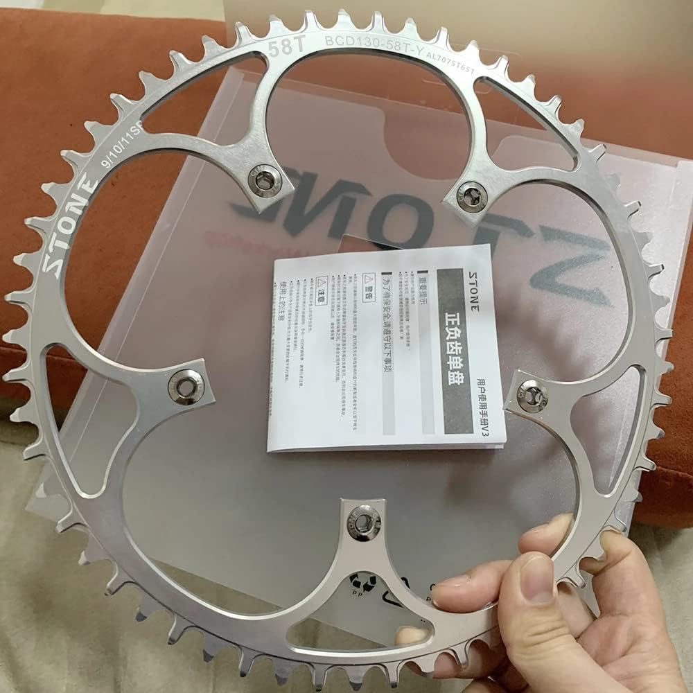 Stone Bicycle Chainring BCD 130mm 38T 40T 42T 44T 46T 48T 50T 52T 54T 56T 58T 60T Chain Ring 9-11s