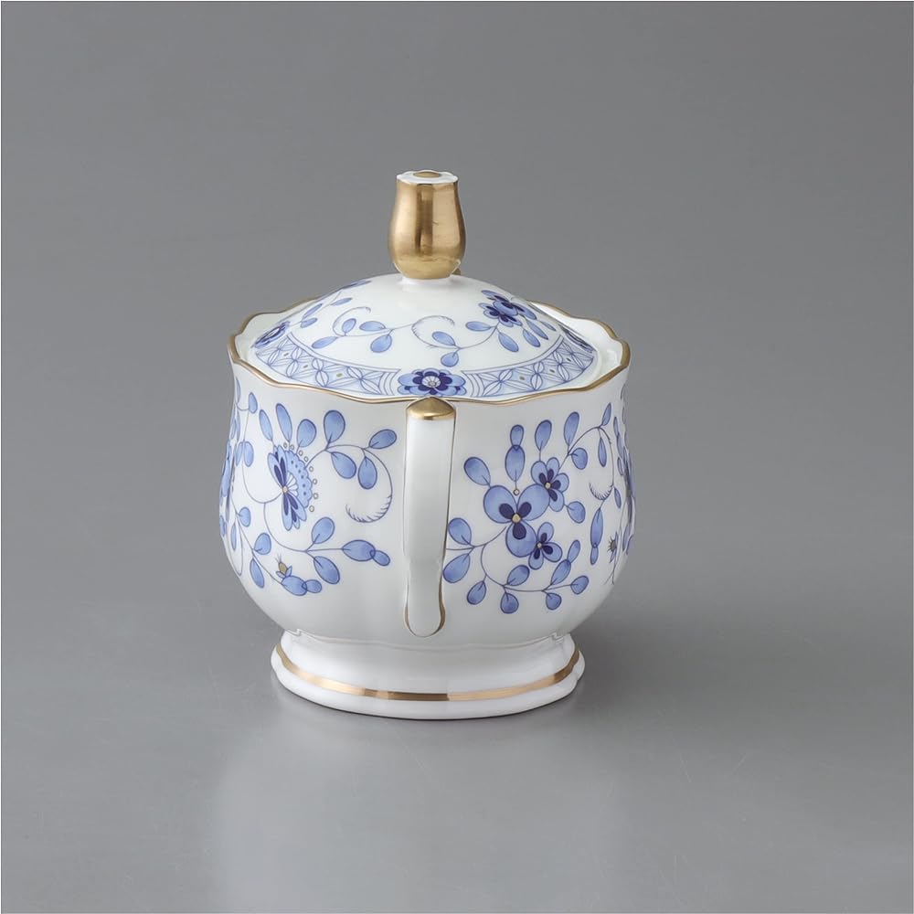 NARUMI Sugar Pot Milano 16cm Made in Japan 9682-4205