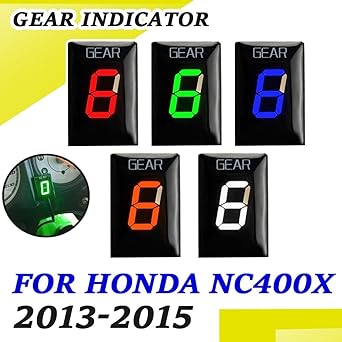 Digital Meter Display Motorcycle Accessories Gear Indicator Display Meter ECU Direct Mount Speed Display Honda NC400X NC 400 X NC400 X NC 400X Indicator Meter Display