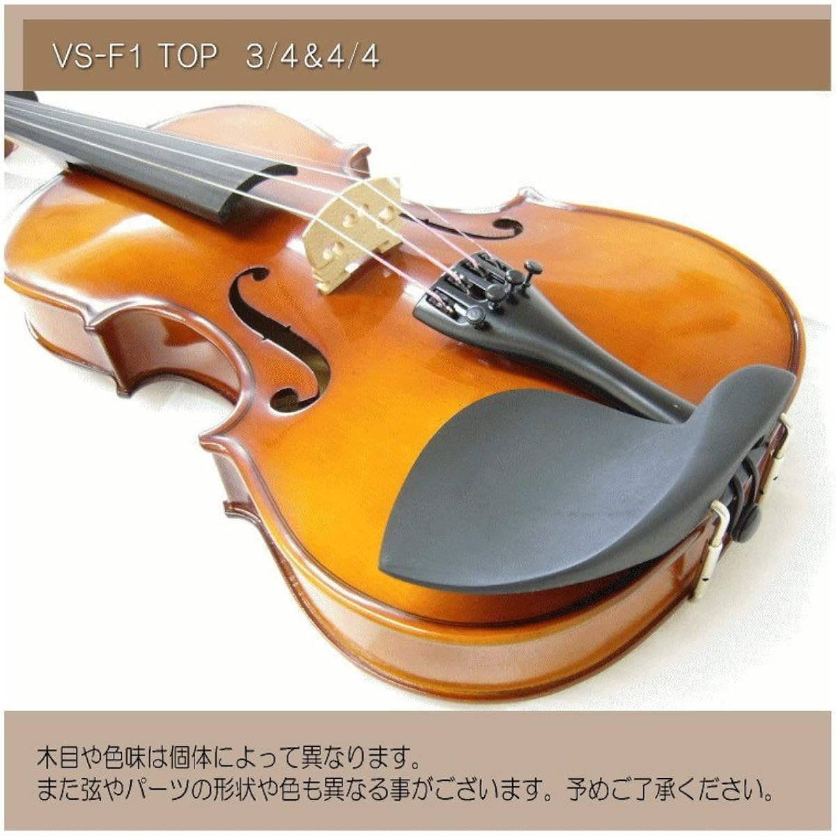 [Height 145cm or more] Violin set for beginners VS-F1 4/4 size "12-piece set" Carlo Giordano Shipping after adjustment