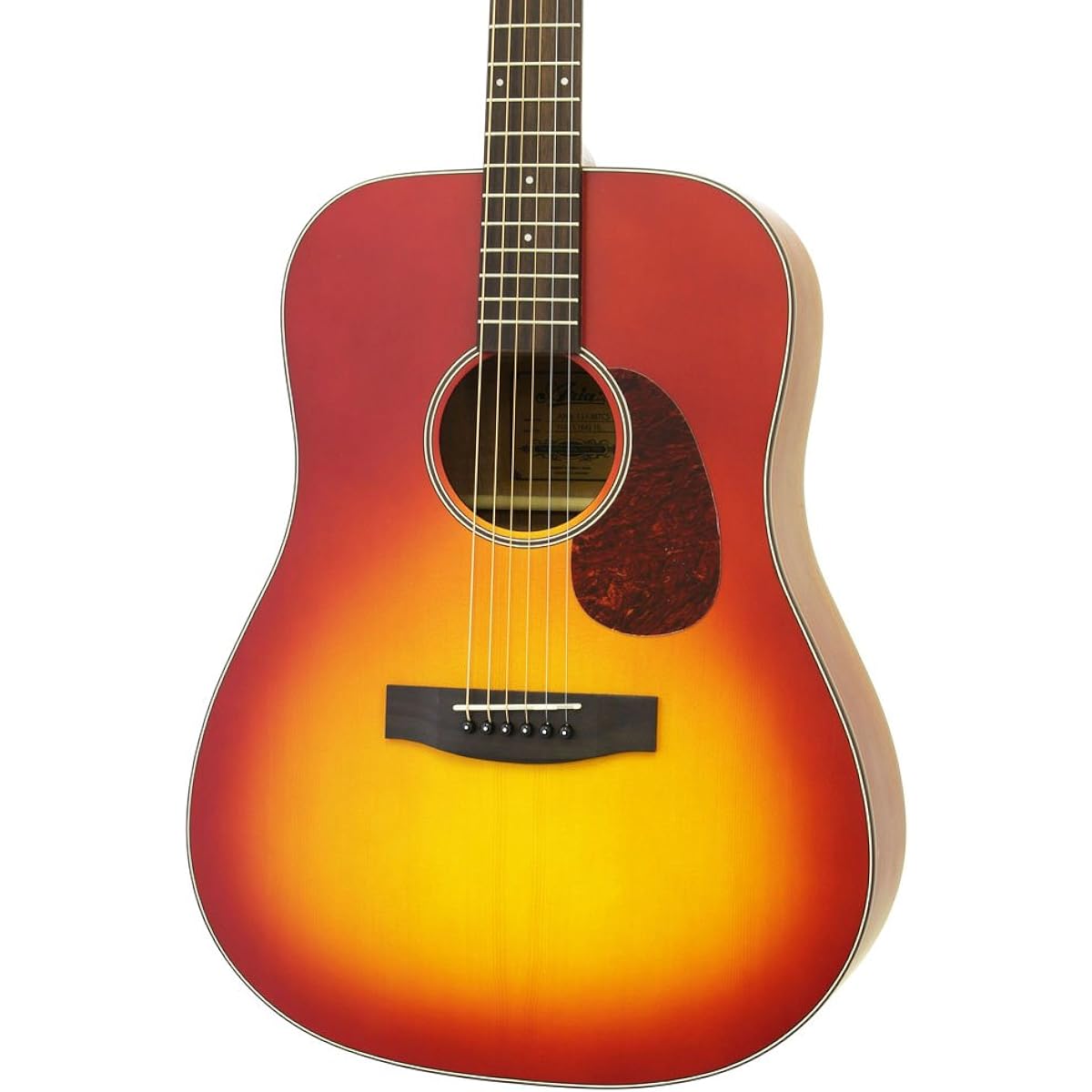 ARIA 100series Aria Acoustic Guitar Dreadnought Size Matte Matte Finish Matte Cherry Sunburst ARIA-111 MTCS