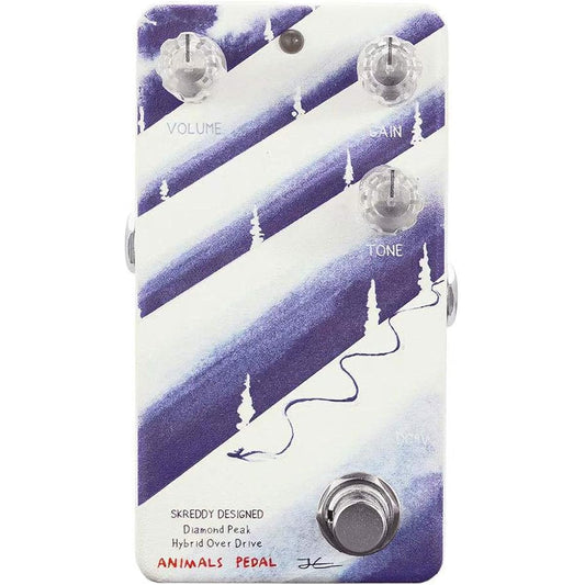 Animals Pedal Diamond Peak Hybrid Over Drive Guitar Effector