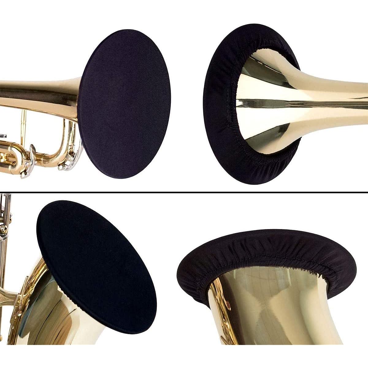 Instrument Bell Cover - Trumpet, Instrument Bell Cover 5 Inch for Trumpet Alto Saxophone Bass Clarinet Cornet