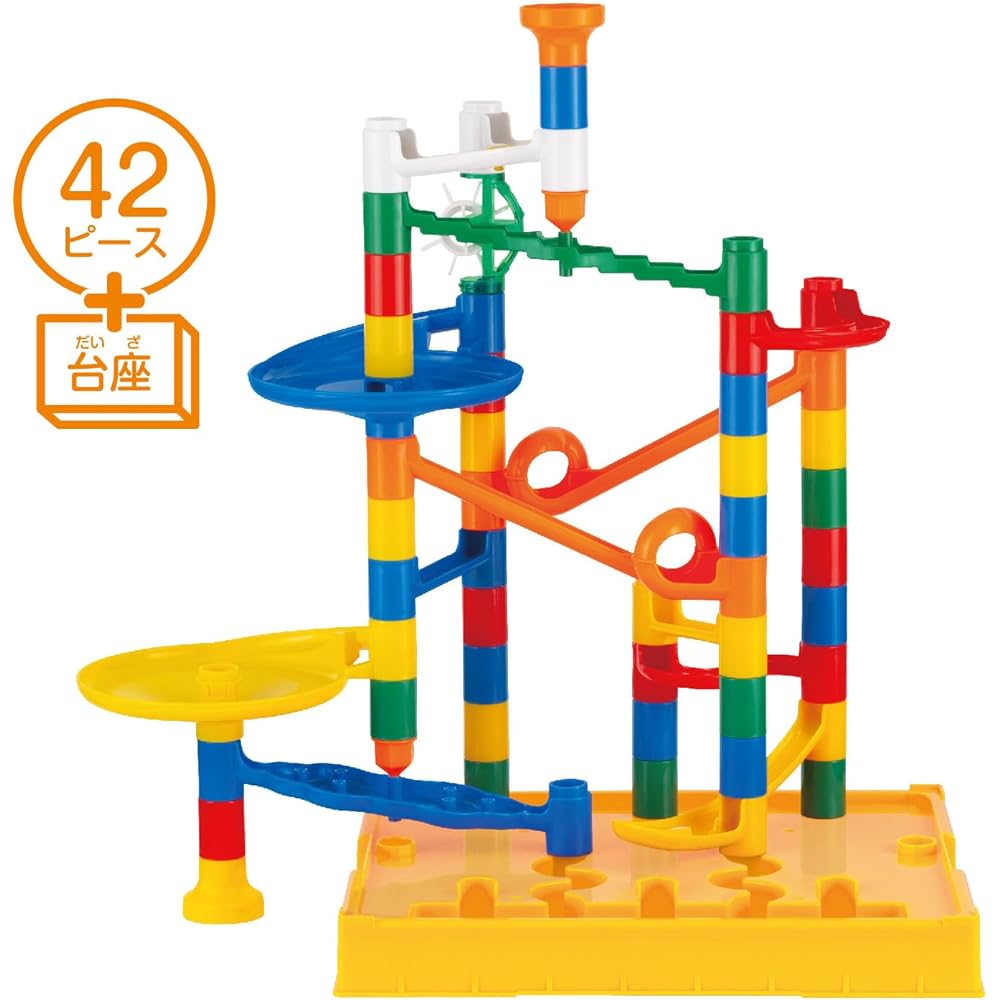 Kumon Publishing NEW Kumikumi Slope Plenty 100 25th Anniversary Limited Ball Increase Set BL-63 Educational Toy Toys 3 Years Old and Up KUMON