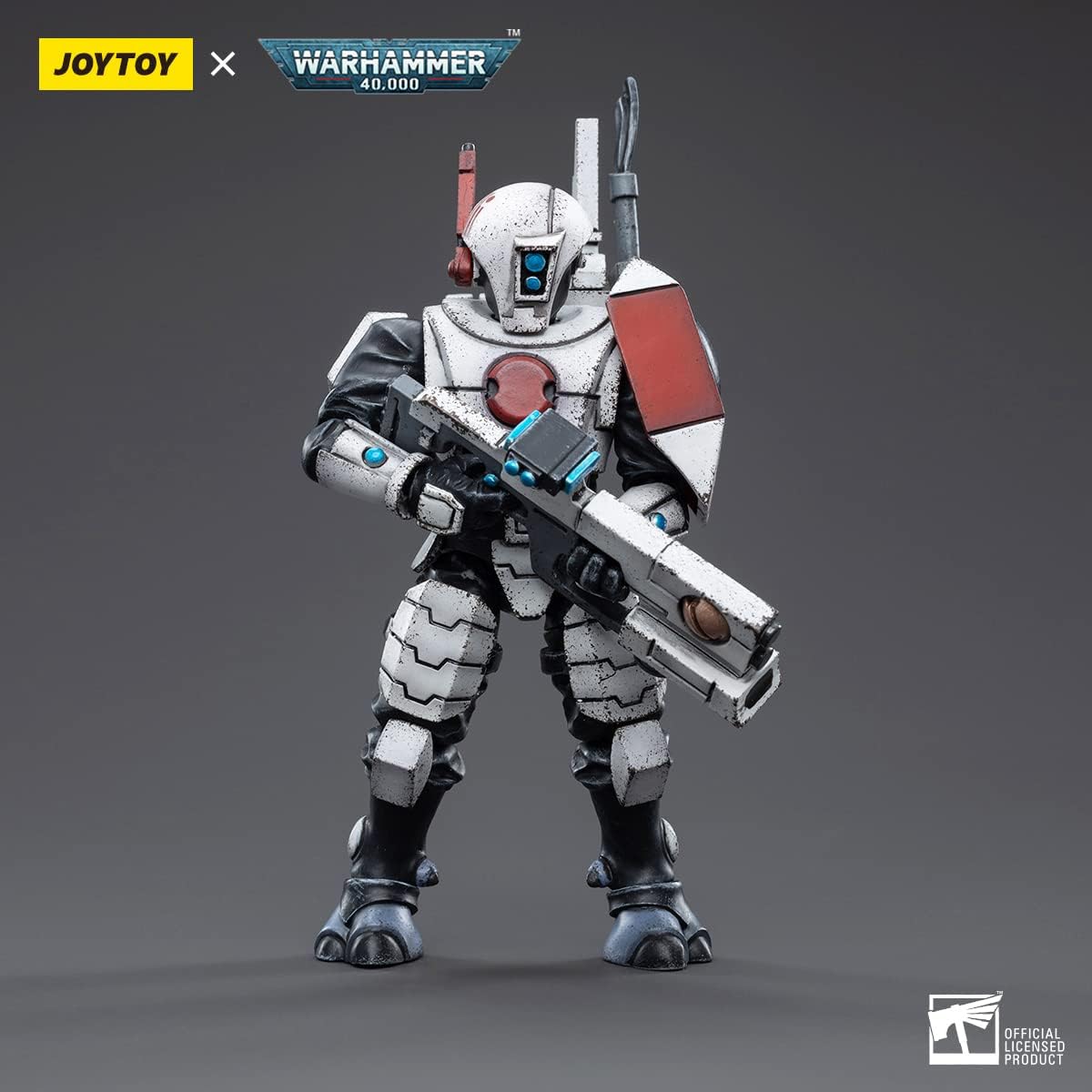 JOYTOY 1/18 Action Figure Warhammer 40K Mechajoy Toy Model Toy Tau Empire Fire Warrior Team-A