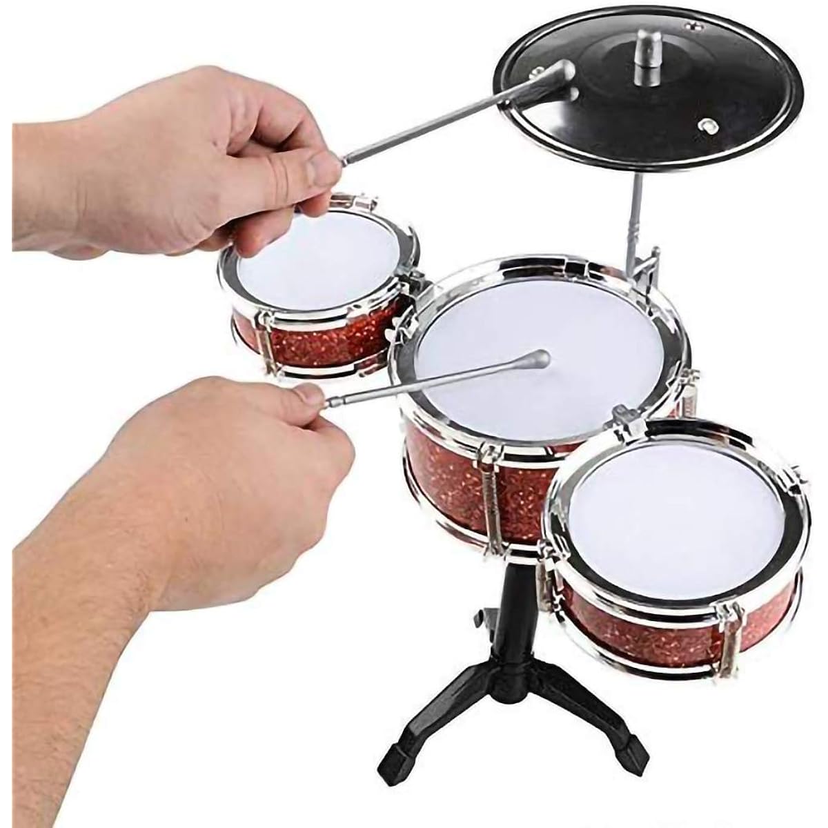 The Dreidel Company Tabletop Drum Set for Junior Beginners Party Supplies