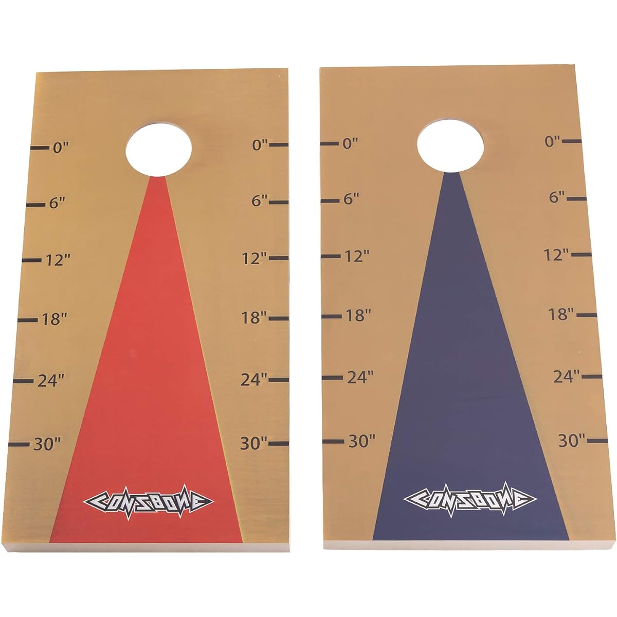 KEANO Cornhole Board Set with Bean Bag and Carrying Case - 2'x1' Game Board Tailgate Cornhole Toss Game